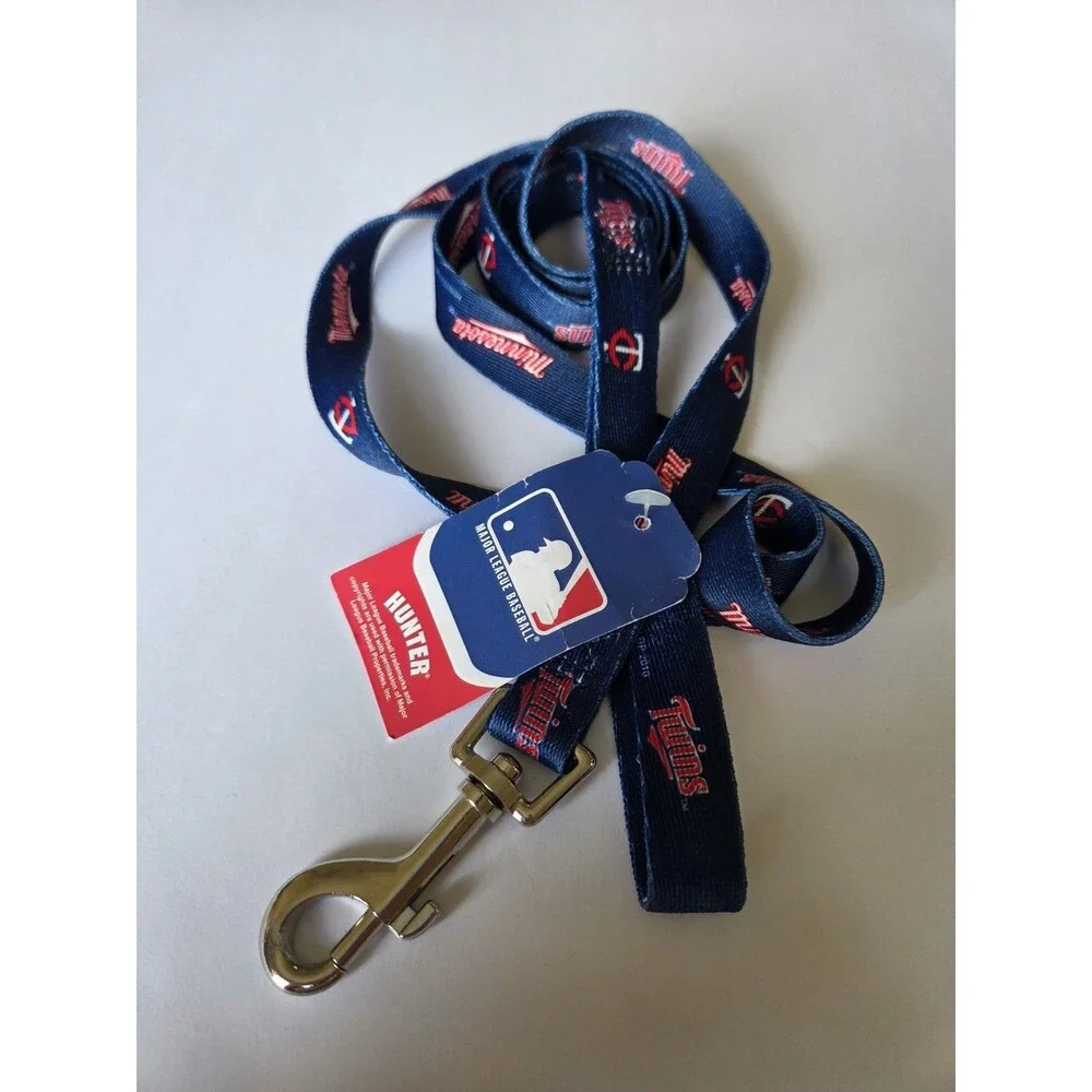 Minnesota Twins Logo Hunter DOG LEASH  Lanyard Blue Red MLB Baseball NWT